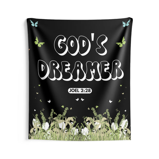 GOD'S DREAMER INDOOR WALL TAPESTRIES